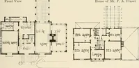 Picture 93 of 162 from Homes of moderate size; a collection of photographs and plans of modern suburban and country homes, following the colonial, Italian and English architectural styles, and arranged accordingly (1921), leaf 94