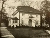 Picture 94 of 162 from Homes of moderate size; a collection of photographs and plans of modern suburban and country homes, following the colonial, Italian and English architectural styles, and arranged accordingly (1921), leaf 95