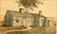 An illustration from The homes of our forefathers. Being a selection of the oldest and most interesting historical houses, and noted places in Maine, New Hampshire and Vermont (1886)
