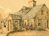 An illustration from The homes of our forefathers. Being a selection of the oldest and most interesting historical houses, and noted places in Maine, New Hampshire and Vermont (1886)