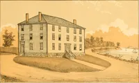 An illustration from The homes of our forefathers. Being a selection of the oldest and most interesting historical houses, and noted places in Maine, New Hampshire and Vermont (1886)
