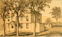 An illustration from The homes of our forefathers. Being a selection of the oldest and most interesting historical houses, and noted places in Maine, New Hampshire and Vermont (1886)