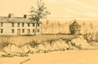 An illustration from The homes of our forefathers. Being a selection of the oldest and most interesting historical houses, and noted places in Maine, New Hampshire and Vermont (1886)