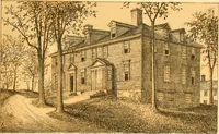 An illustration from The homes of our forefathers. Being a selection of the oldest and most interesting historical houses, and noted places in Maine, New Hampshire and Vermont (1886)