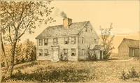 An illustration from The homes of our forefathers. Being a selection of the oldest and most interesting historical houses, and noted places in Maine, New Hampshire and Vermont (1886)