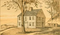 An illustration from The homes of our forefathers. Being a selection of the oldest and most interesting historical houses, and noted places in Maine, New Hampshire and Vermont (1886)