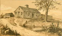 An illustration from The homes of our forefathers. Being a selection of the oldest and most interesting historical houses, and noted places in Maine, New Hampshire and Vermont (1886)