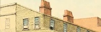 An illustration from Homes of our forefathers in Boston. Old England and Boston, New England (1889)