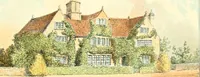 An illustration from Homes of our forefathers in Boston. Old England and Boston, New England (1889)