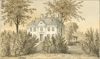 Picture 14 of 71 from The homes of our forefathers. Being a selection of the oldest and most interesting buildings, historical houses, and noted places in Massachusetts. From original drawings made on the spot by Edwin Whitefield (1880), leaf 24