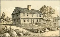 Picture 35 of 71 from The homes of our forefathers. Being a selection of the oldest and most interesting buildings, historical houses, and noted places in Massachusetts. From original drawings made on the spot by Edwin Whitefield (1880), leaf 42