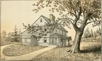 Picture 38 of 71 from The homes of our forefathers. Being a selection of the oldest and most interesting buildings, historical houses, and noted places in Massachusetts. From original drawings made on the spot by Edwin Whitefield (1880), leaf 46