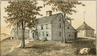 Picture 40 of 71 from The homes of our forefathers. Being a selection of the oldest and most interesting buildings, historical houses, and noted places in Massachusetts. From original drawings made on the spot by Edwin Whitefield (1880), leaf 48