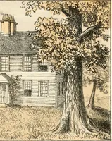 Picture 45 of 71 from The homes of our forefathers. Being a selection of the oldest and most interesting buildings, historical houses, and noted places in Massachusetts. From original drawings made on the spot by Edwin Whitefield (1880), leaf 52