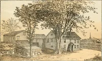 Picture 46 of 71 from The homes of our forefathers. Being a selection of the oldest and most interesting buildings, historical houses, and noted places in Massachusetts. From original drawings made on the spot by Edwin Whitefield (1880), leaf 52