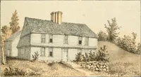 Picture 47 of 71 from The homes of our forefathers. Being a selection of the oldest and most interesting buildings, historical houses, and noted places in Massachusetts. From original drawings made on the spot by Edwin Whitefield (1880), leaf 54