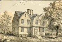 Picture 56 of 71 from The homes of our forefathers. Being a selection of the oldest and most interesting buildings, historical houses, and noted places in Massachusetts. From original drawings made on the spot by Edwin Whitefield (1880), leaf 64