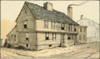 Picture 60 of 71 from The homes of our forefathers. Being a selection of the oldest and most interesting buildings, historical houses, and noted places in Massachusetts. From original drawings made on the spot by Edwin Whitefield (1880), leaf 66