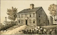 Picture 61 of 71 from The homes of our forefathers. Being a selection of the oldest and most interesting buildings, historical houses, and noted places in Massachusetts. From original drawings made on the spot by Edwin Whitefield (1880), leaf 68