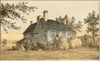 Picture 68 of 71 from The homes of our forefathers. Being a selection of the oldest and most interesting buildings, historical houses, and noted places in Massachusetts. From original drawings made on the spot by Edwin Whitefield (1880), leaf 74