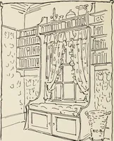 An illustration from Homes and their decoration (1903)