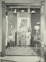 An illustration from Homes and their decoration (1903)