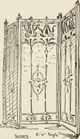 An illustration from Homes and their decoration (1903)