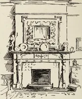 An illustration from Homes and their decoration (1903)