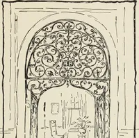 An illustration from Homes and their decoration (1903)