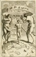 Picture 1 of 63 from Homo et ejus partes figuratus & symbolicus, anatomicus, rationalis, moralis, mysticus, politicus, & legalis : collectus et explicatus cum figuris, symbolis, anatomiis, factis, emblematicus, moralibus, mysticis, proverbiis, hieroglyphicis, prodigiis, simulacris, statuis, historiis, ritibus, observationibus, moribus, numismatibus, dedicationibus, signaturis, significationibus literarum, epithetis, fabulis, miris, physiognomicis, & somniis ; reflexionibus et declarationibus tam ex sacris quàm profanis auctoribus desumptis (1695), leaf 6