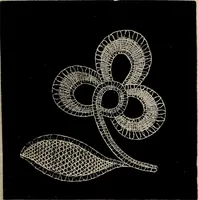 An illustration from The Honiton lace book (1875)