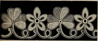An illustration from The Honiton lace book (1875)