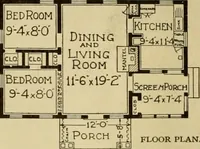 An illustration from Honor bilt modern homes. (1921)