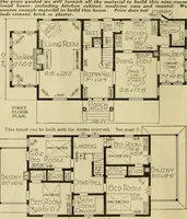 An illustration from Honor bilt modern homes. (1921)
