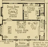 An illustration from Honor bilt modern homes. (1921)