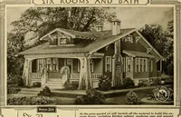 An illustration from Honor bilt modern homes. (1921)