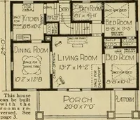 An illustration from Honor bilt modern homes. (1921)
