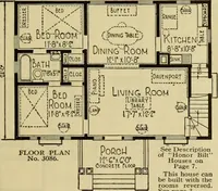 An illustration from Honor bilt modern homes. (1921)