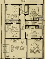 An illustration from Honor bilt modern homes. (1921)