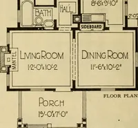An illustration from Honor bilt modern homes. (1921)