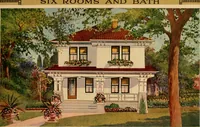An illustration from Honor bilt modern homes. (1921)