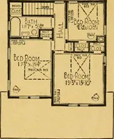 An illustration from Honor bilt modern homes. (1921)