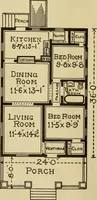 An illustration from Honor bilt modern homes. (1921)