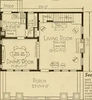 An illustration from Honor bilt modern homes. (1921)