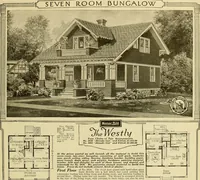 An illustration from Honor bilt modern homes. (1921)