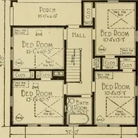 An illustration from Honor bilt modern homes. (1921)