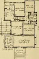 An illustration from Honor bilt modern homes. (1921)