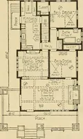 An illustration from Honor bilt modern homes. (1921)