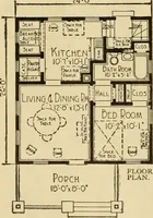 An illustration from Honor bilt modern homes. (1921)