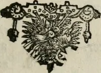 An illustration from Horapollinis Hieroglyphica graece & latine : cum integris observationibus & notis Joann. Merceri & David. Hoeschelii, et selectis Nicolai Caussini (1727)